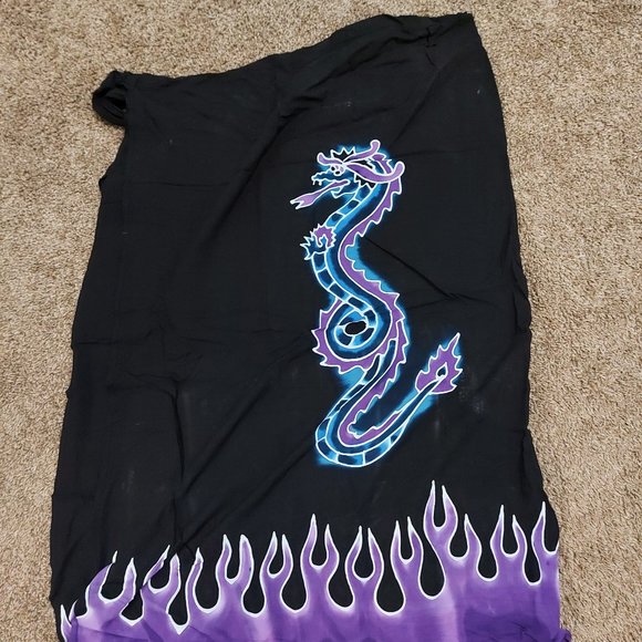 Designs by Naomi Dragon Wrap Skirt - Picture 1 of 10